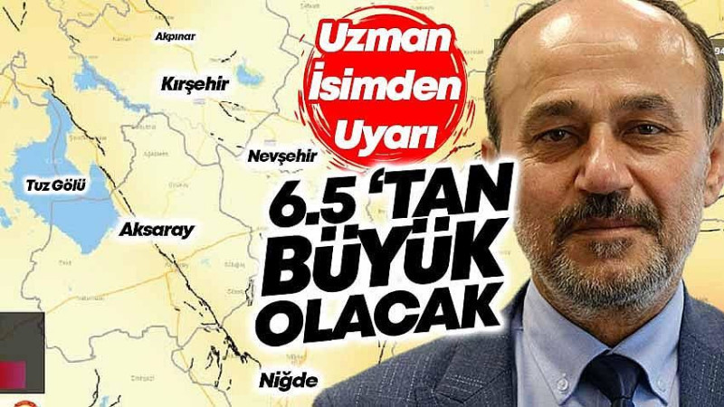 Uzman İsim Uyardı : 6,5'tan Büyük Olacak