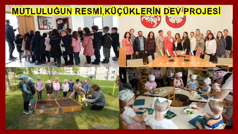 MUTLULUĞUN RESMİ,KÜÇÜKLERİN DEV PROJESİ