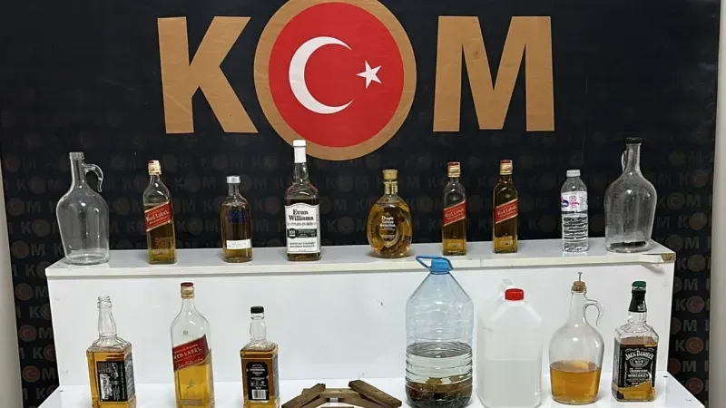 Kırşehir’de Kaçak Alkol Operasyonu: 20 Litre El Yapımı İçki Ele Geçirildi