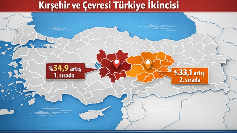 Konut Fiyat Artışında Ankara Zirvede, Kırşehir ve Çevresi Türkiye İkincisi